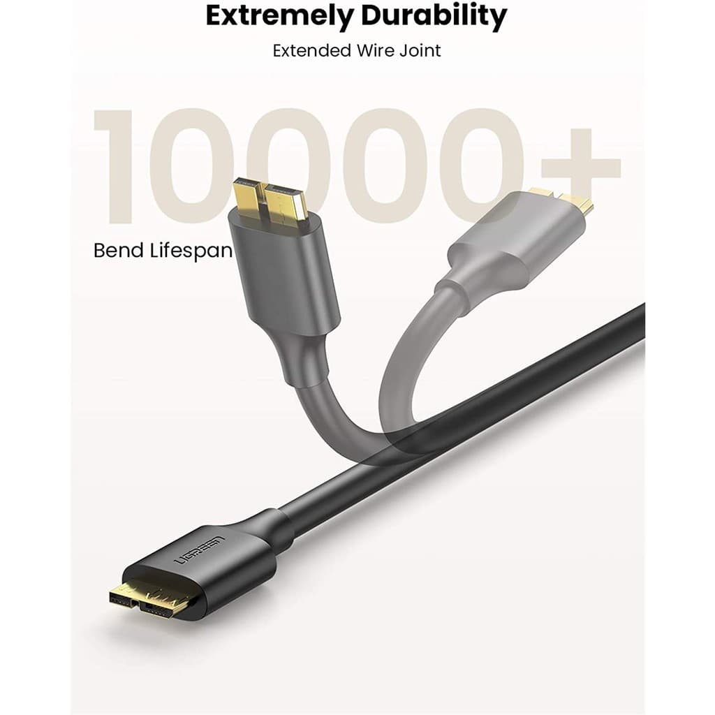 UGREEN รุ่น US130 สายเคเบิ้ล USB3.0 to Micro-B3.0 Gold-plated ความยาวสาย 0.25-2 เมตร รูปที่ 7