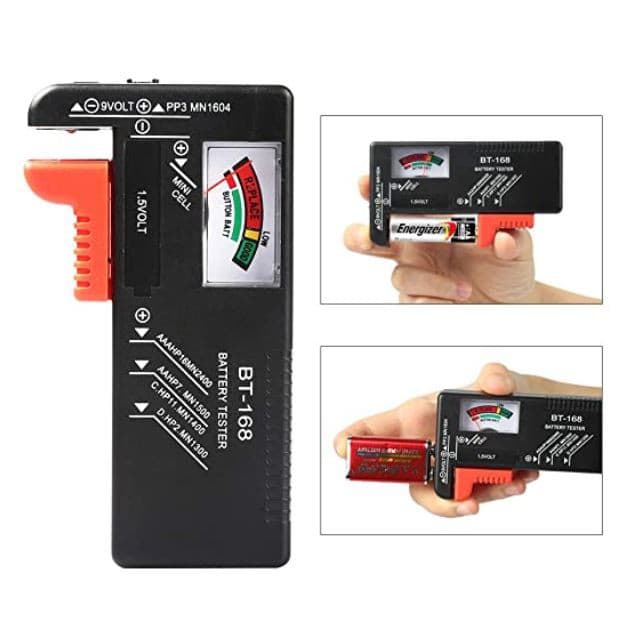 เครื่องทดสอบประจุแบตเตอรี่ดิจิตอล Battery Tester เครื่องวัดพลังงานถ่าน/แบตเตอรี่ รุ่น BT-168 รูปที่ 5