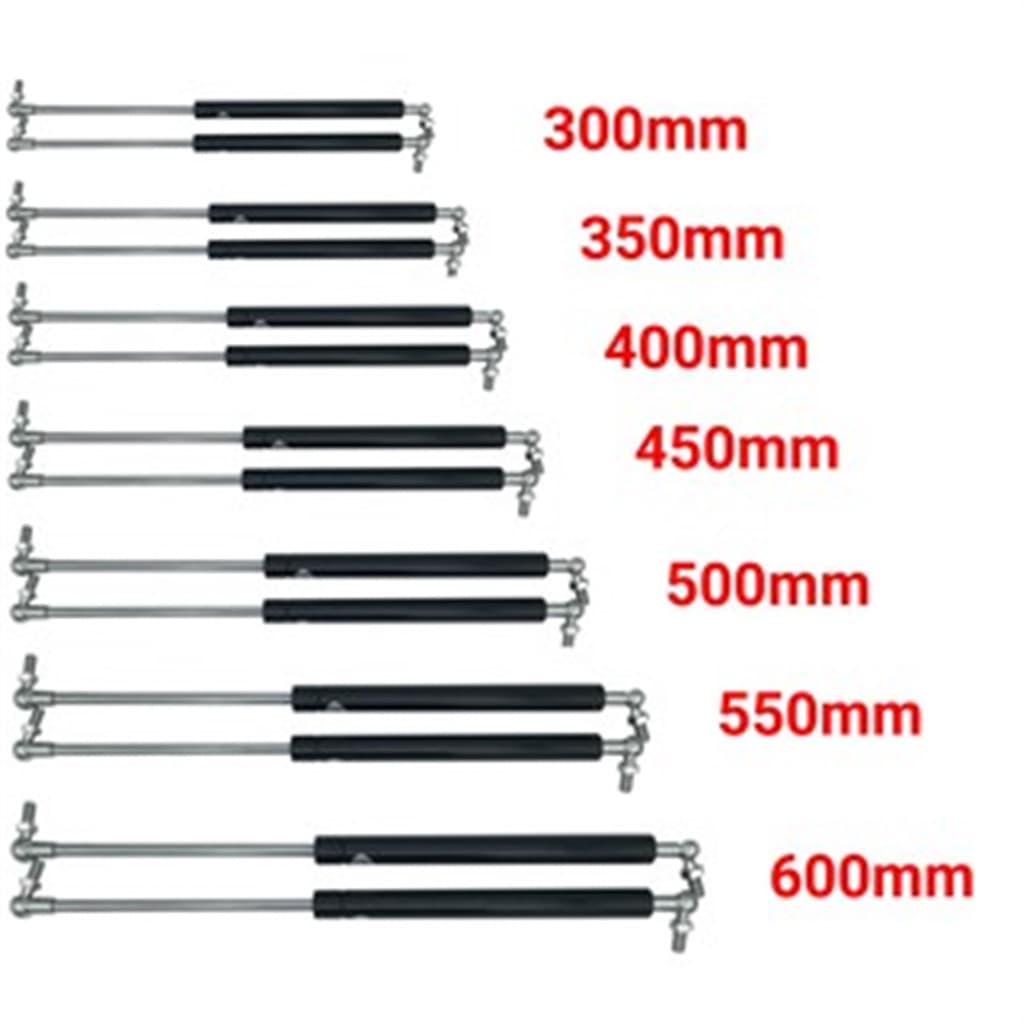 2Pcs！โช้คอัพฝากระโปรงหน้า หลัง 200N 300N 300-600 มม. 20 30 กก. สําหรับรถยนต์ เรือ RV 2 ชิ้น รูปที่ 2