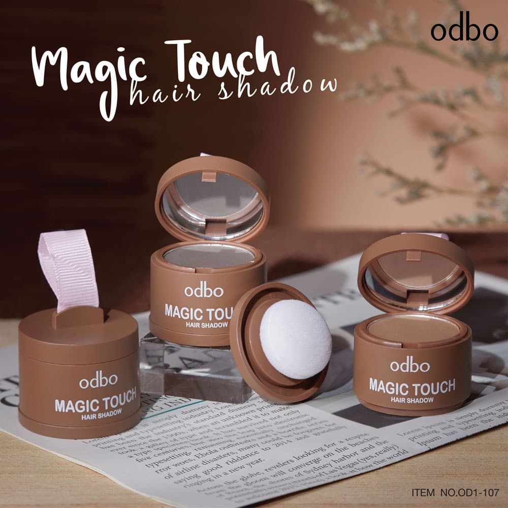 โอดีบีโอ ปิดผมบาง Odbo Magic Touch Hair Shadow รูปที่ 4