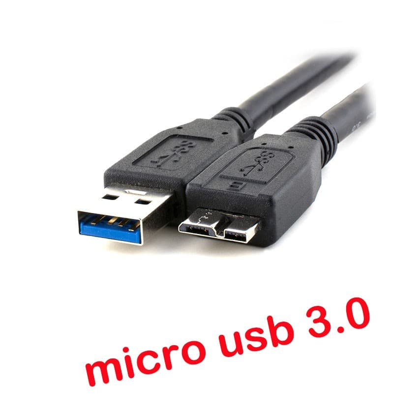 สายUSB 3.0 TO Micro B สำหรับExternal Hard Drive HDD 30CM รูปที่ 3