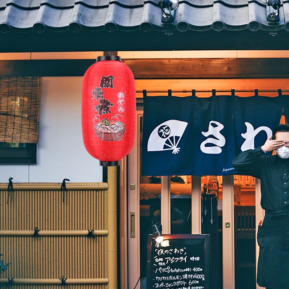 ส่งจากกรุงเทพ โคมไฟแขวนแบบโชจิน สไตล์ญี่ปุ่น สำหรับตกแต่งร้านอาหาร ปาร์ตี้ บาร์ ผับ และเทศกาล 10 นิ้ว รูปที่ 6