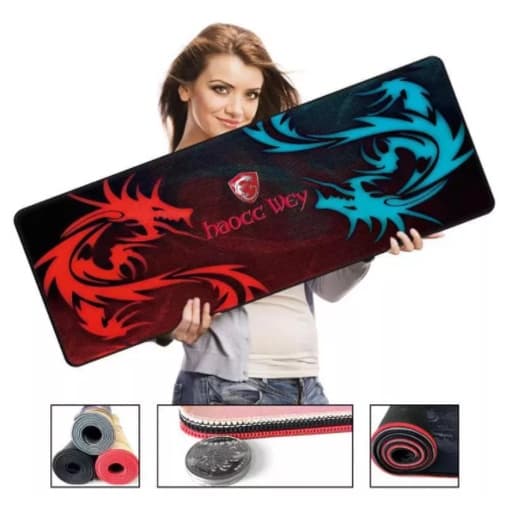 แผ่นรองเม้าส์ ลายแผนที่โลก World Map Mouse Pad รูปที่ 3