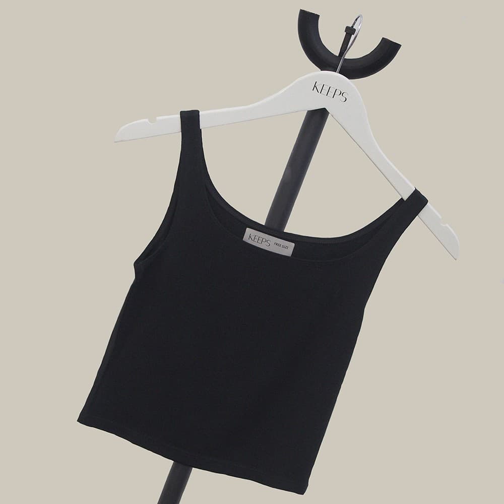 maison KEEPS | You Cropped Tank Top | เสื้อคล้ามครอป คอยู รูปที่ 8