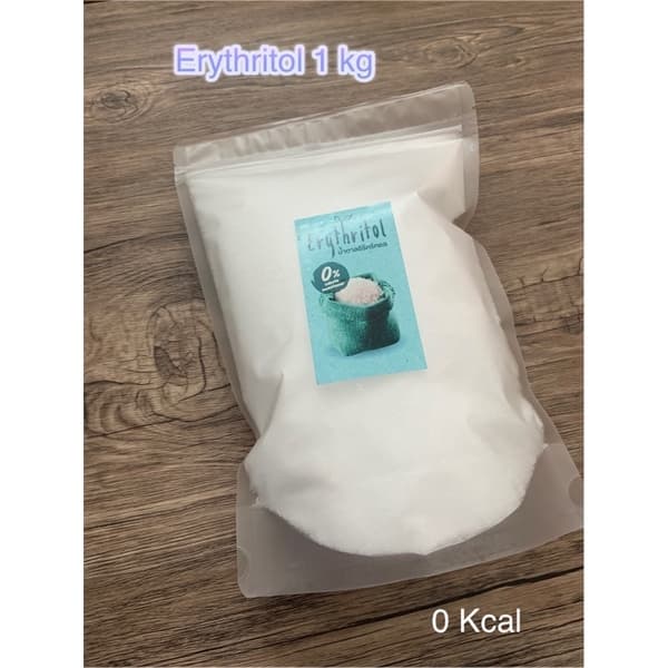 Erythritol #คีโต# 0 kCal เม็ดขนาดน้ำตาล 1 kg ราคา 120 บาท รูปที่ 1
