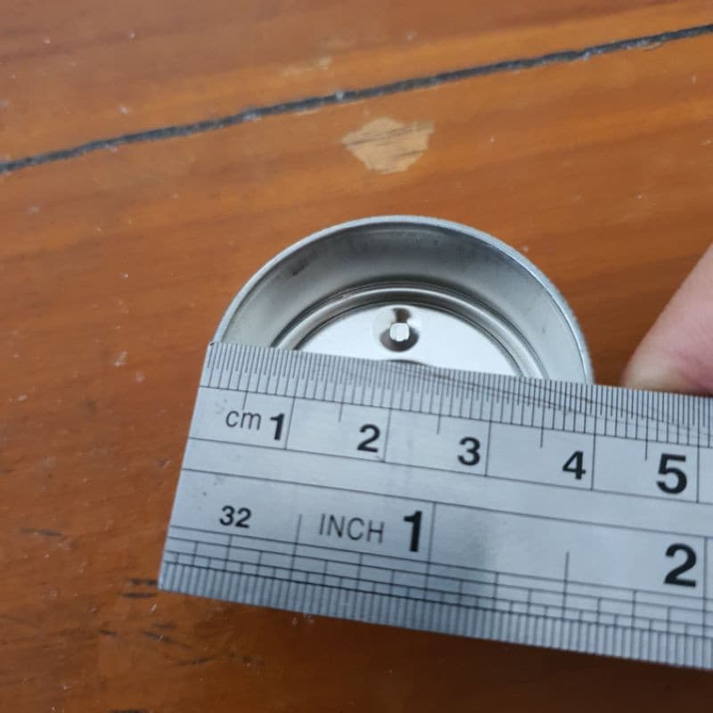 ถ้วยเทียนทีไลท์แบบแข็ง ถ้วยทีไลท์เปล่าสำหรับนำไปใส่เทียน-Metal Tealight Cup ถ้วยเทียนแบบแข็งเกรดA สินค้า ทันที รูปที่ 6