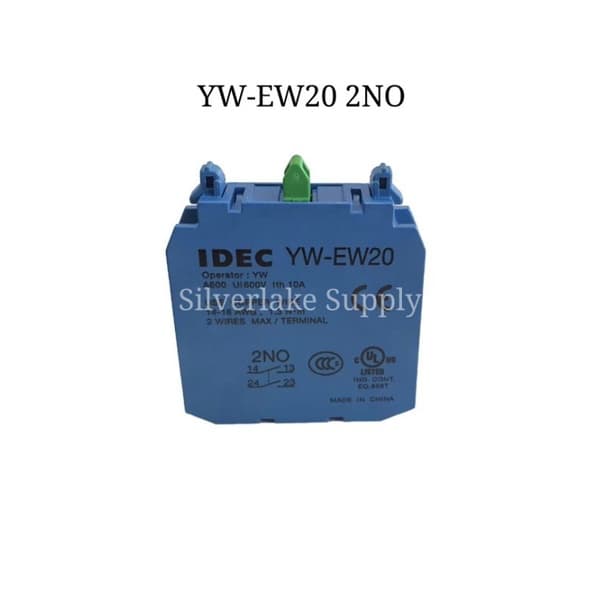 คอนแทคบล็อค YW-E01 1NC / YW-E10 1NO / YW-EW02 2NC / YW-EW11 1N0+1NC / YW-EW20 2NO-IDEC รูปที่ 6