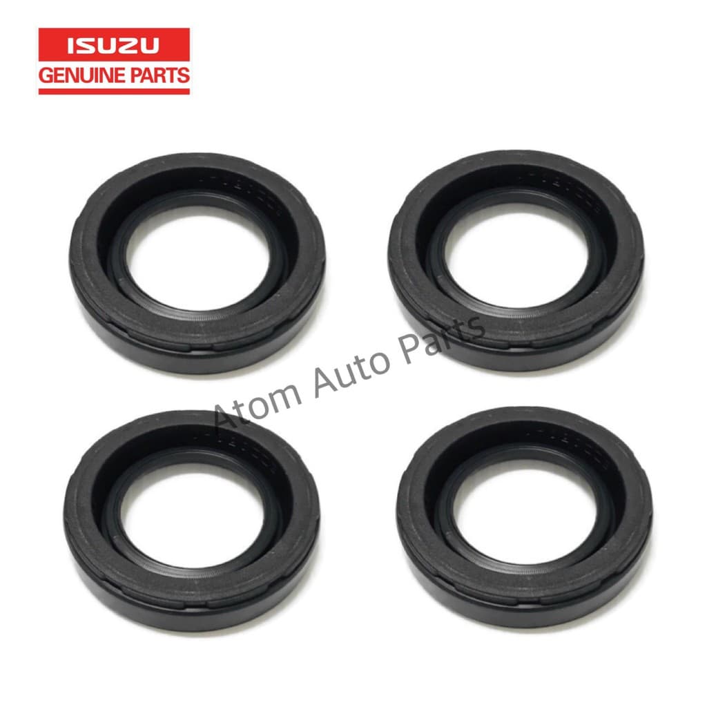 แท้ศูนย์ ISUZU ซีลเบ้าหัวฉีด D-MAX ปี05 ยางเบ้าหัวฉีดตัวบน D-MAX 4JJ 4JK รุ่นขอบยาง ไม่มีปีก ชุด 4 ตัว รูปที่ 3