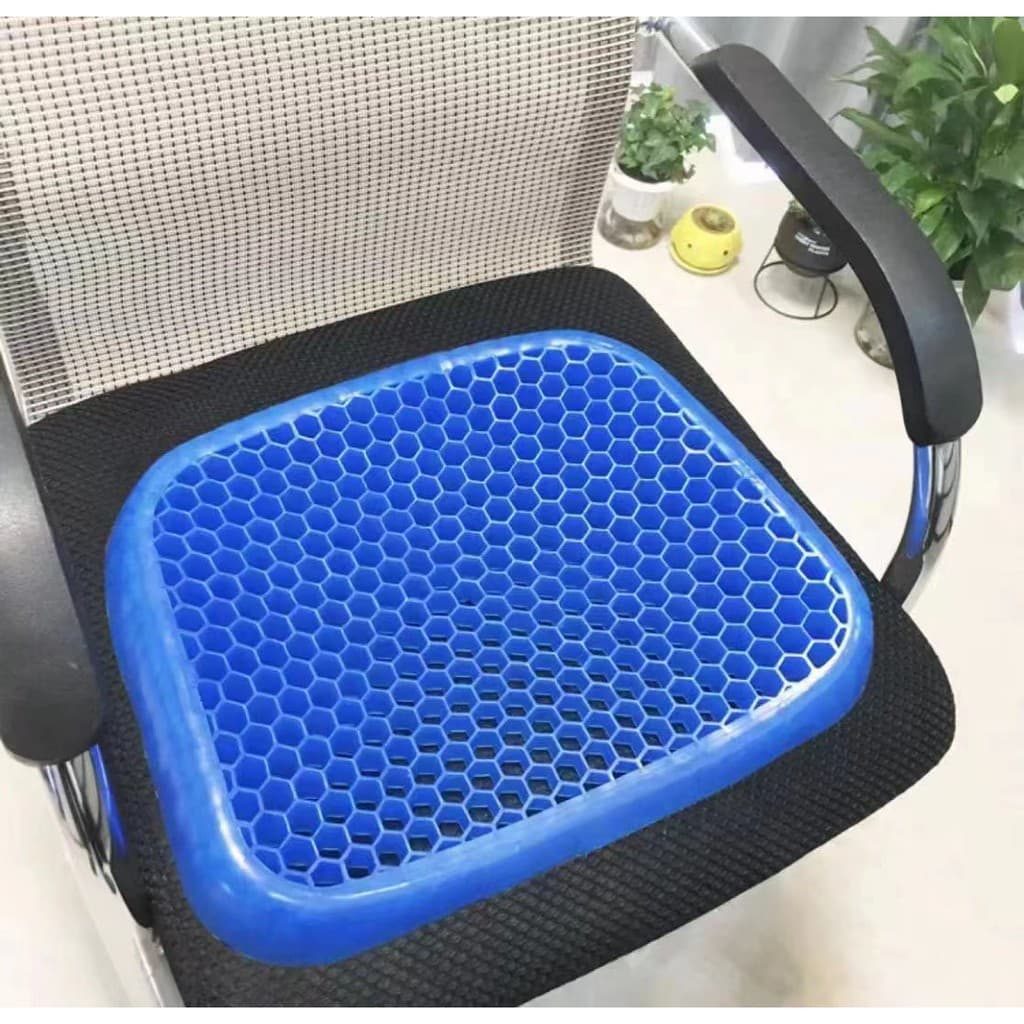 เบาะรองนั่ง เบาะนั่ง silicone gel ที่รองนั่ง แผ่นรองนั่ง รองนั่ง แก้ปวดเมื่อย เบาะนั่งสมาธิ เบาะมอเตอร์ไซด์ รูปที่ 8