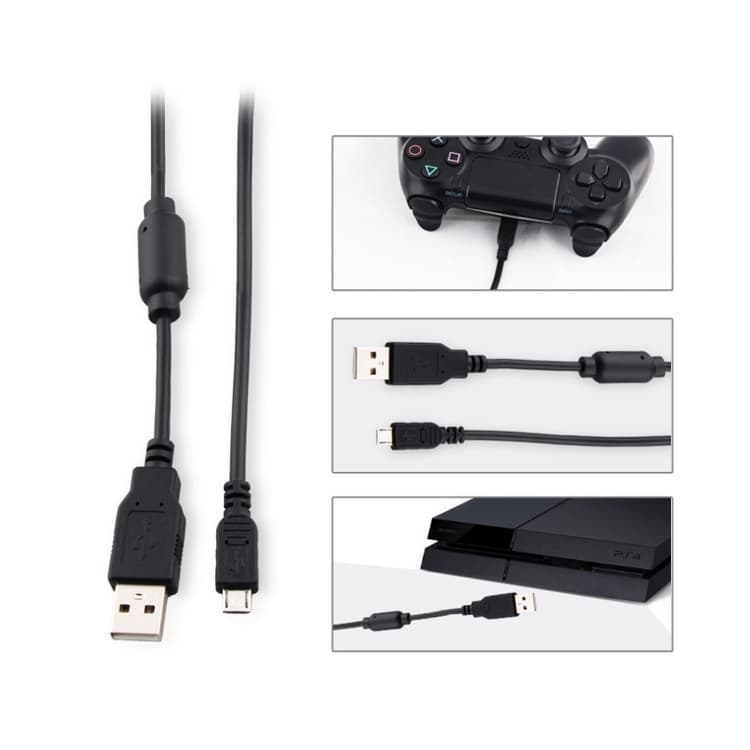 ! สายชาร์จจอยps4 สายจอย USB PS4 / XBOX ONE Dobe Data Cable for PS4 XboxOne สายชาร์จ จอยps4 รูปที่ 4