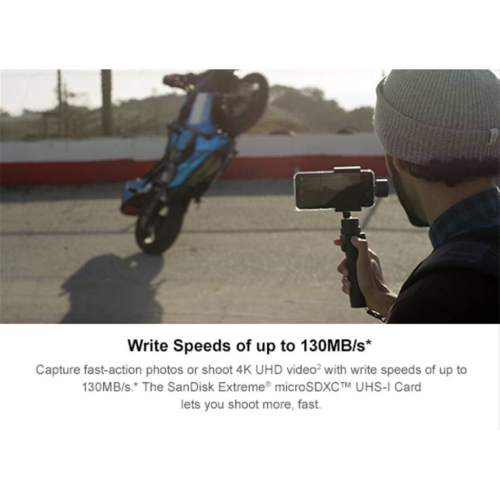 SanDisk EXTREME micro SDXC UHS-I A2 256GB reads 190MB/s writes 130MB/s รูปที่ 4