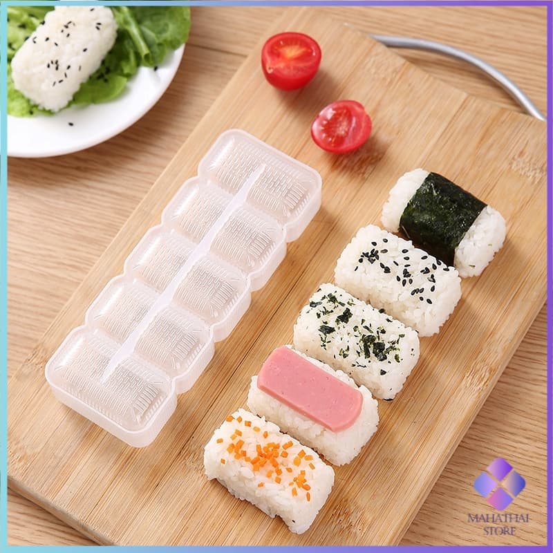 แม่พิมพ์ซูชิ เครื่องทำซูชิ มีให้เลือก 3 แบบ แม่พิมพ์ข้าวปั้น sushi mold รูปที่ 3