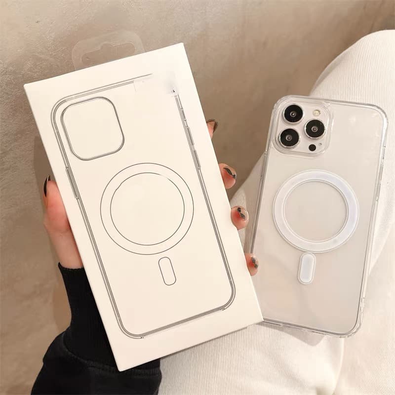 เคสใส แม่เหล็ก เคสเกราะกันกระแทกสำหรับ สำหรับ16p,17 pro,17pro max,i12,13pro max,i11,14,14plus,14pro max,15pro max,15plus รูปที่ 9