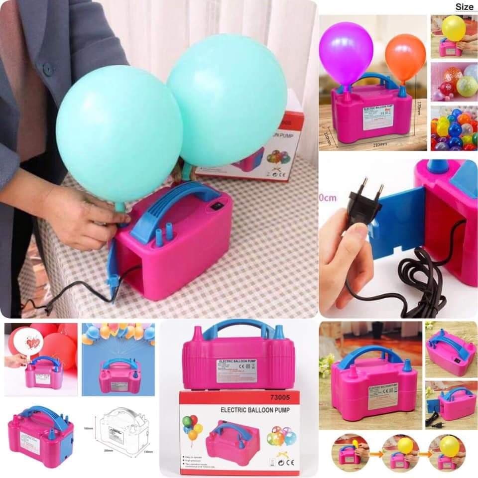 เครื่องเป่าลูกโป่งไฟฟ้า ที่สูบลมไฟฟ้า ที่สูบลมลูกโป่งไฟฟ้า เครื่องสูบลม Electric balloon pump ประหยัดเวลา ไม่เมื่อย รูปที่ 2
