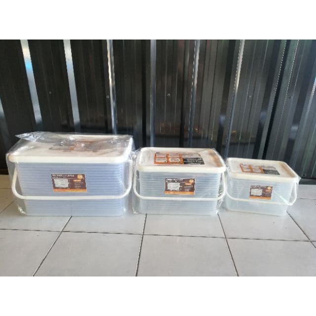 Keyway กล่องปิคนิค กล่องเก็บของพร้อมฝาปิด กล่องเอนกประสงค์ ตะกร้าปิคนิค รุ่น HK-619 HK-629 HK-639 AZ-170 รูปที่ 2