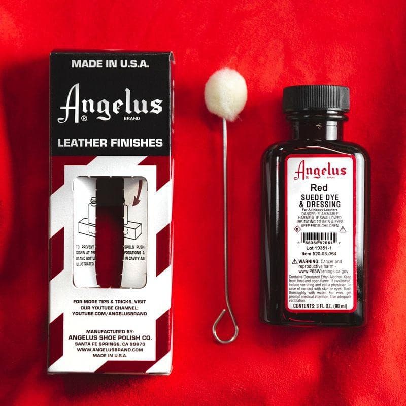 Angelus Suede Dyes สีย้อมหนังกลับ ขวดใหญ่ ขนาด 3oz usa แท้ รูปที่ 2