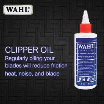 แท้ น้ำมันจักร หยอด ปัตตาเลียน WAHL clipper oil 60ml น้ำมัน แบตตาเลี่ยน USA สำหรับรักษาใบมีดให้คม น้ำมันใส หล่อลื่น รูปที่ 5