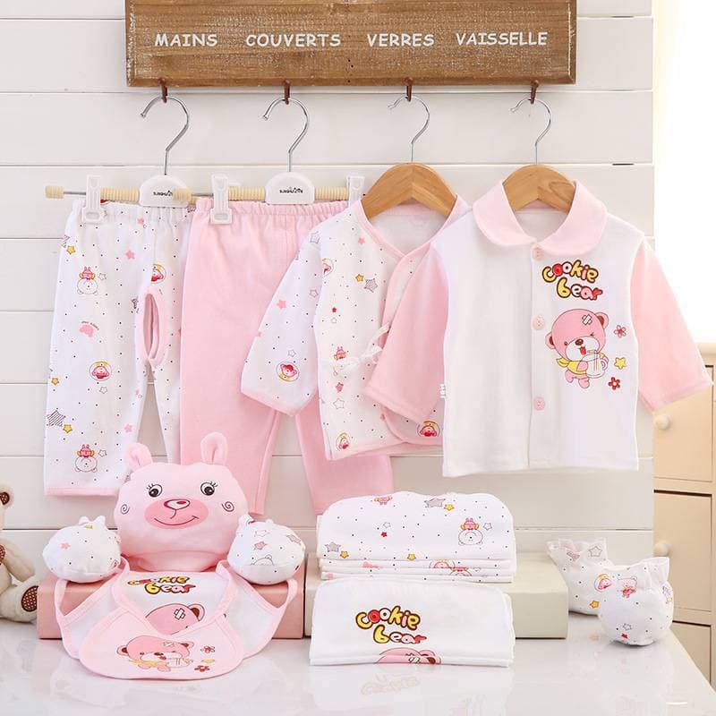 Fairy kids ชุดเซ็ตเสื้อผ้าสำหรับเด็ก ชุดเซท gift set สำหรับเด็กแรกเกิด-6 เดือน F001 รูปที่ 3
