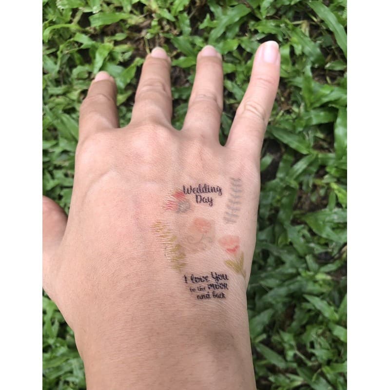 กระดาษแทททู Tattoo Paper สติ๊กเกอร์แทททูสำหรับติดผิวหนัง ใช้กับเครื่องพิมพ์อิงค์เจทและเลเซอร์ รูปที่ 7