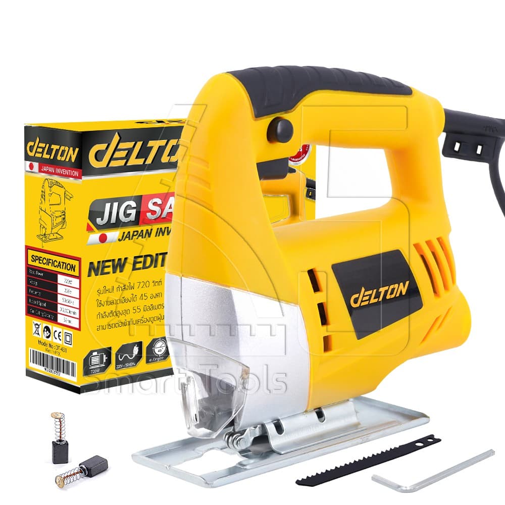 DELTON เลื่อยจิ๊กซอ เลื่อยฉลุจิ๊กซอว์ 720W เลื่อยจิ๊กซอว์ เลื่อย จิ๊กซอ รุ่นท๊อป DT-431 Jigsaw Jig Saw รูปที่ 1
