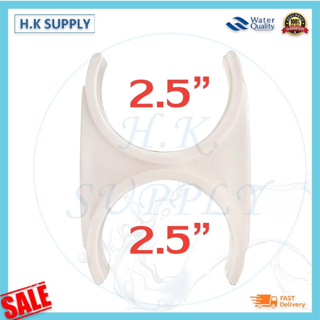 คลิปก้ามปู เครื่องกรองน้ำ 2" 2.5" 2x2" 2x2.5" 2.5x2.5" 3.5x2" 3x2" อุปกรณ์เสริม clip ราคาต่อชิ้น ก้ามปู อะไหล่ รูปที่ 3