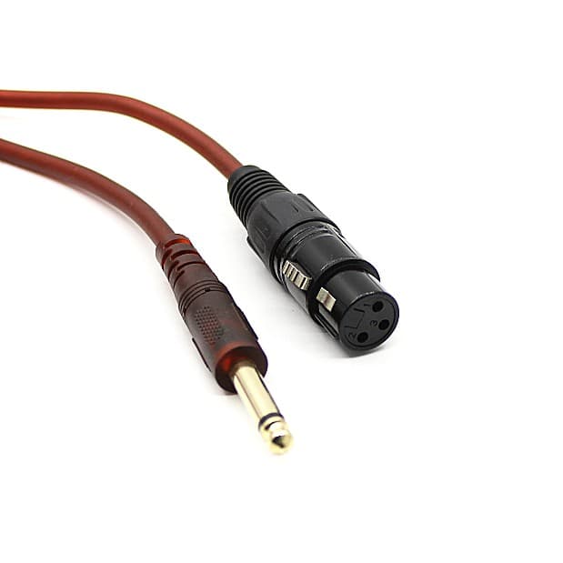 6.35mm male to XLR male/female Microphone Cable Audio Mic Cable High Quality รูปที่ 2