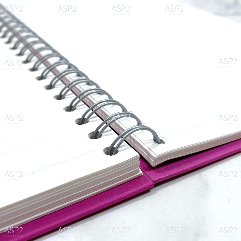 สมุดสันห่วง สมุดปกแข็งริมลวด สมุด ตราช้าง Elephant WHC-202 ขนาด B5 รูปที่ 2