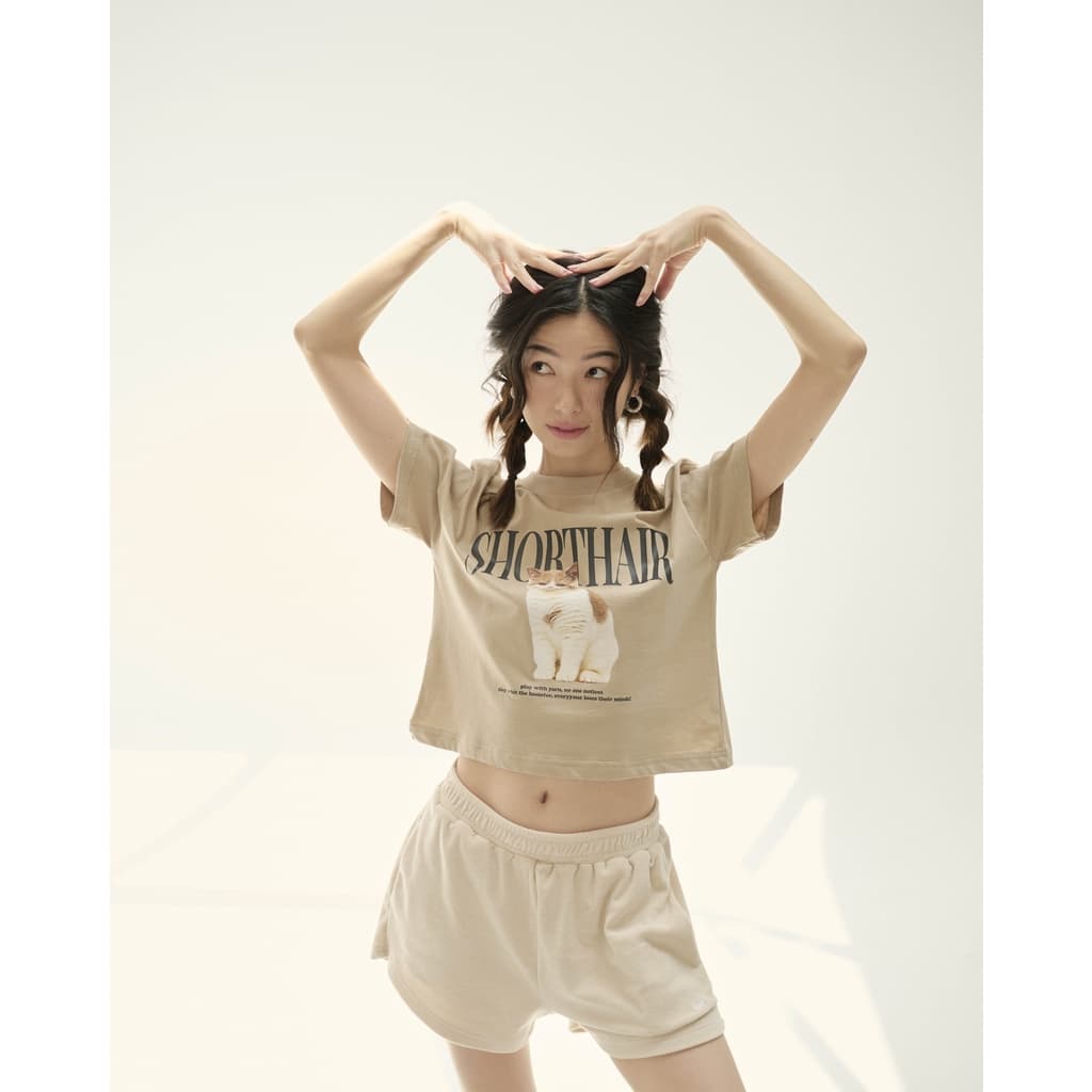 HAY / CROP TOP เสื้อครอป / T-SHIRT เสื้อยืด น่ารักสุดๆ รูปที่ 3