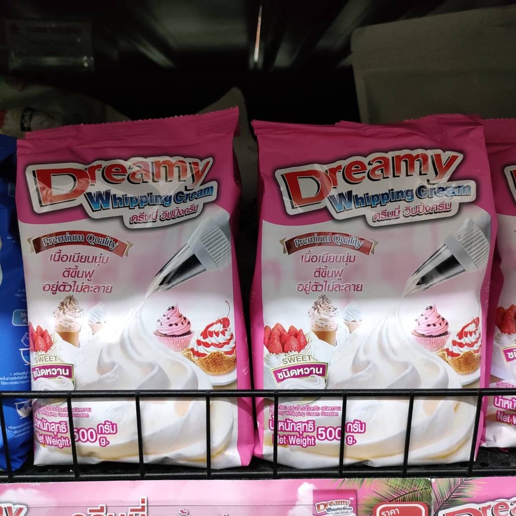 ผงวิปปิ้งครีม ชนิดหวาน ตราดรีมมี่ 500 กรัม รูปที่ 4