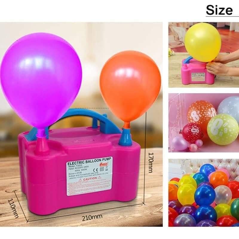 เครื่องเป่าลูกโป่งไฟฟ้า ที่สูบลมไฟฟ้า ที่สูบลมลูกโป่งไฟฟ้า เครื่องสูบลม Electric balloon pump ประหยัดเวลา ไม่เมื่อย รูปที่ 7