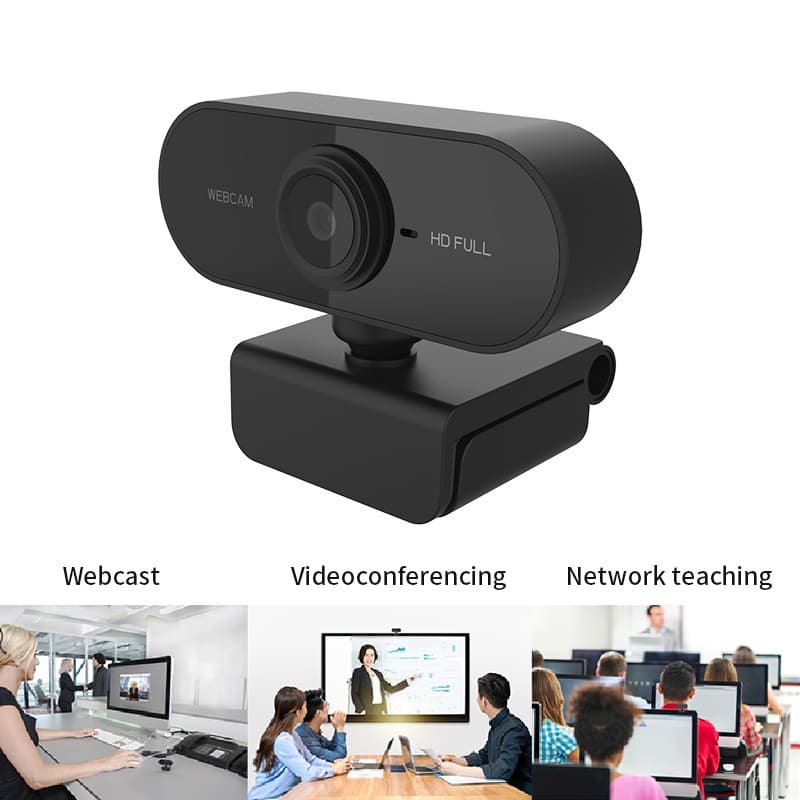 กล้องเว็บแคมชัด! 1080P HD Auto Focus พร้อมไมค์ในตัว ] คอมพิวเตอร์ กล้อง Webcam 1080p Full HD ไม่ต้องลงไดรเวอร์ รูปที่ 5