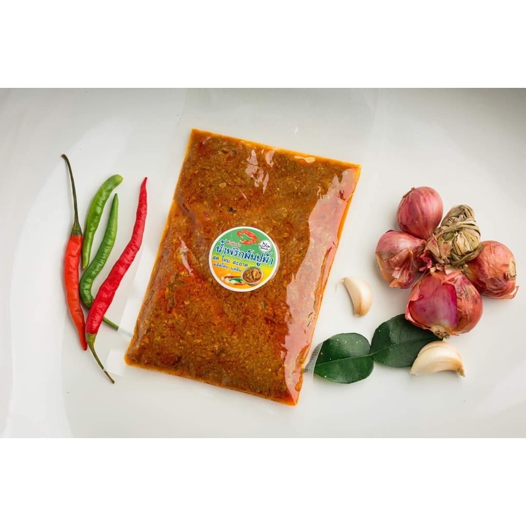 น้ำพริกมันปู น้ำพริก มันปูม้า อร่อย หอม เครื่องแน่น ไม่เลี่ยน ไม่จกตา ข รูปที่ 2