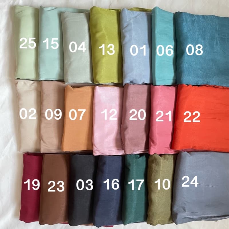 SK10 กางเกงขายาวผ้าซิลค์ ทรงกระบอกเอวสูง สีเขียวขี้ม้า รูปที่ 5