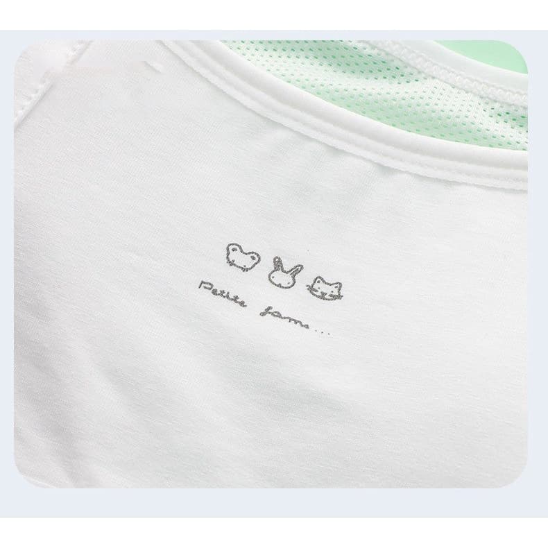 เสื้อซับในเด็ก ชุดชั้นในเด็ก ครึ่งตัวแบบสวม สีพื้น ชั้นในเด็กผู้หญิง บราเด็กสาว สายเดี่ยว ใส่สบาย September27_th รูปที่ 6