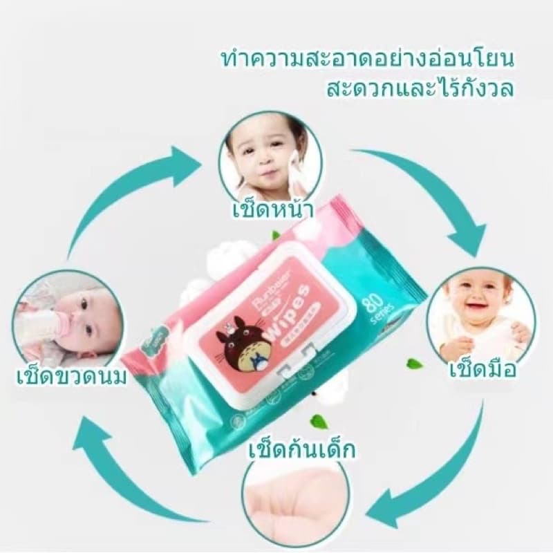 ชุดทิชชู่เปียก 1 ชุด 10 แพ็ค ผ้าเช็ดทำความสะอาดผ้าเช็ดทำความสะอาด รูปที่ 9