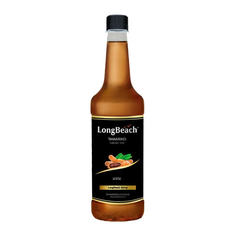 ลองบีชไซรัปมะขาม ขนาด 740 มล. LongBeach Tamarind Syrup size 740 ml. รูปที่ 2