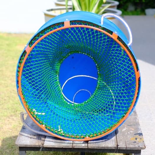 ถังขอบเหล็ก 2 ชั้น 59cm.*55cm.*40cm. รูปที่ 3