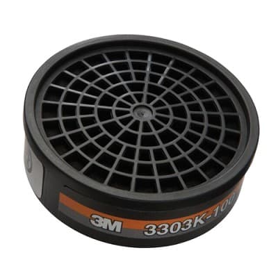 3M™ 3303K-100 ตลับกรองไอระเหยของสารอินทรีย์และกรดแก๊ส รูปที่ 2