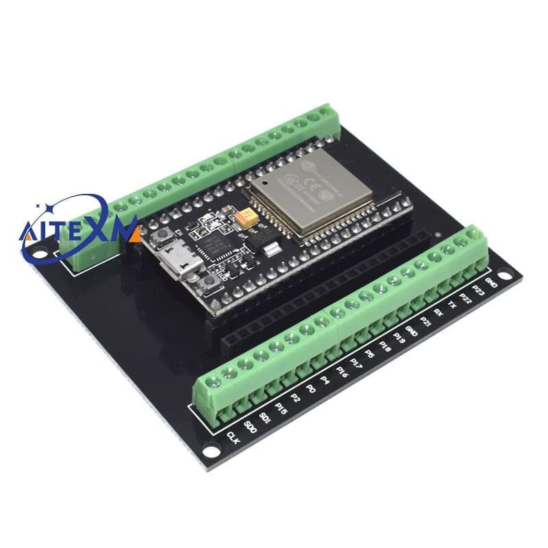 Esp32 บอร์ดทดลอง ESP-32S NodeMCU-32S MICRO/TYPE-C โมดูลไร้สาย WiFi และบลูทูธ ESP-WROOM-32 IOT บอร์ดขยาย รูปที่ 5