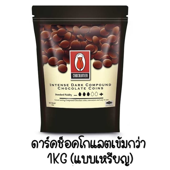 ช็อคโกแลต WANNA คอมพาวด์ ทิวลิป แบบเหรียญ Tulip ช็อกโกแลต คอมพาวชอคโกแลต ช็อคคอมพาว คอมพาวเห รูปที่ 8