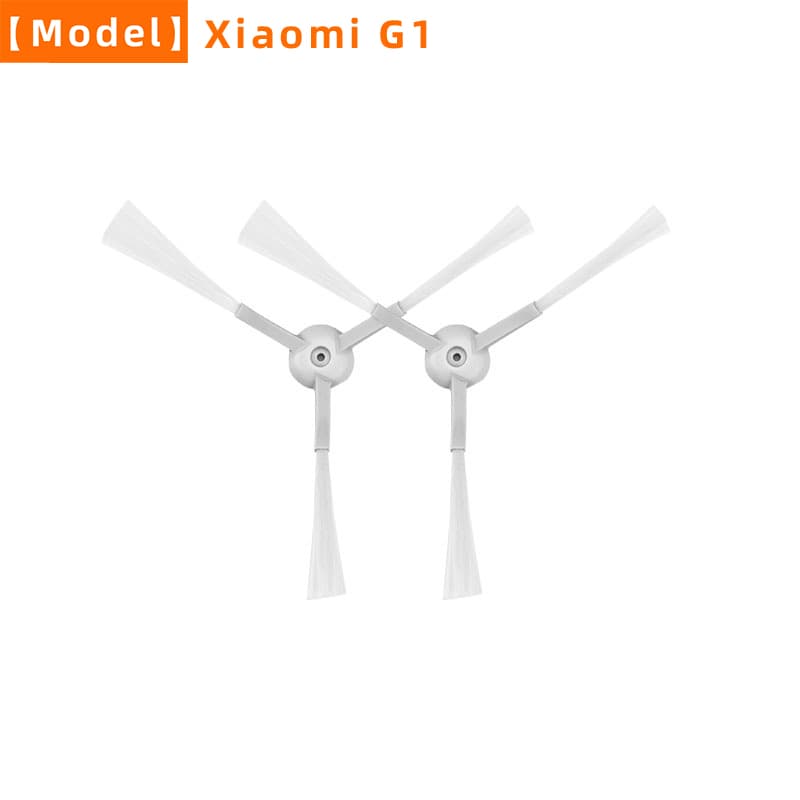 ใช้กับสีขาว 3-arm แปรงด้านข้างสำหรับ Xiaomi Mijia G1/mjstg1 เครื่องดูดฝุ่น Mi หุ่นยนต์ล้างทำความสะอาดได้ไนลอนทนทาน รูปที่ 1