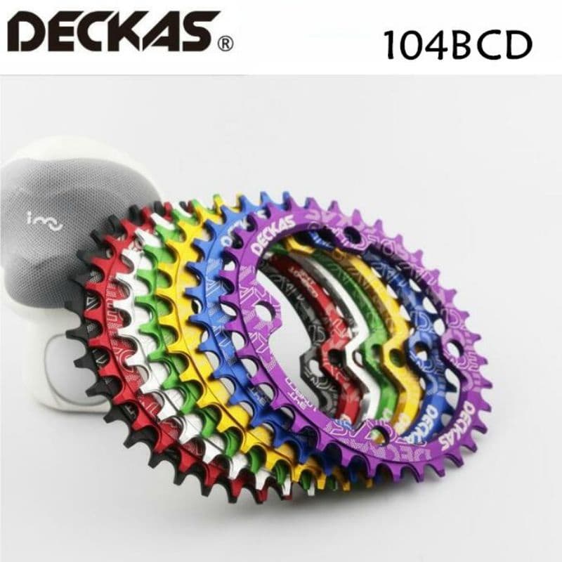 ใบจานหน้าเสือภูเขา DECKAS 104 BCDส่งจากไทย รูปที่ 1