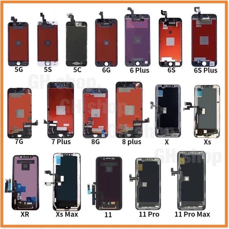 หน้าจอ LCD สำหรับ 5 5s/5c 5SE i6 6plus 6s 6splus 7 7plus 8/se2 8plus ,X,Xs,Xs max,Xr,i11 11pro รูปที่ 1
