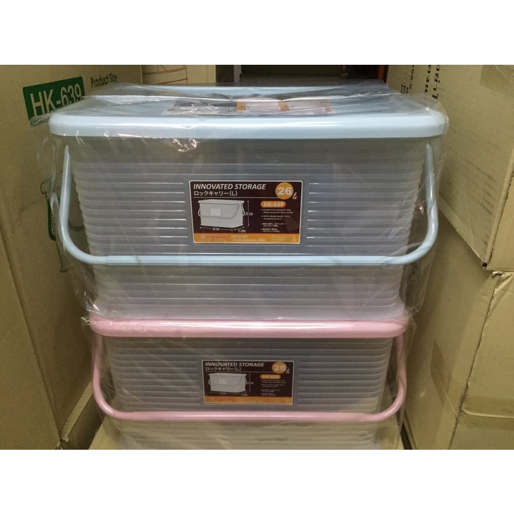 Keyway กล่องเก็บของพร้อมฝาปิด ขนาด 26 L รุ่น HK-639 รูปที่ 5