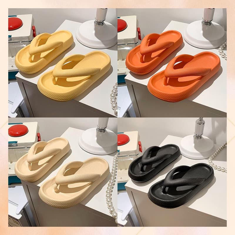 LGShoes รองเท้าแตะหูหนีบสไตล์เกาหลี น้ ดีไซน์คือเริ่ดไม่ซ้ำใคร มี 5 สีให้เลือกตำเลยค่า รูปที่ 2