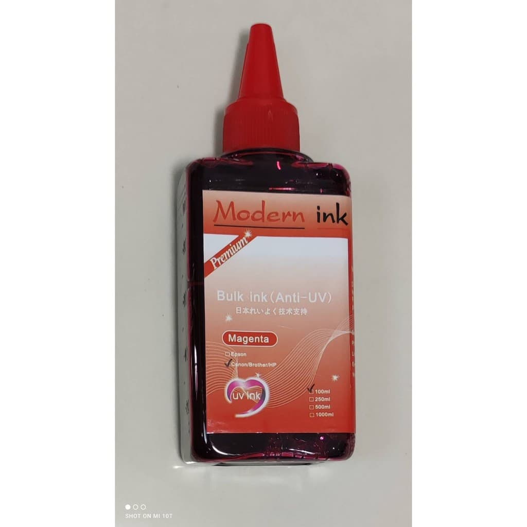 หมึกเติมสำหรับ Brother ยี่ห้อ Modernink ขนาด 100 ml รูปที่ 3