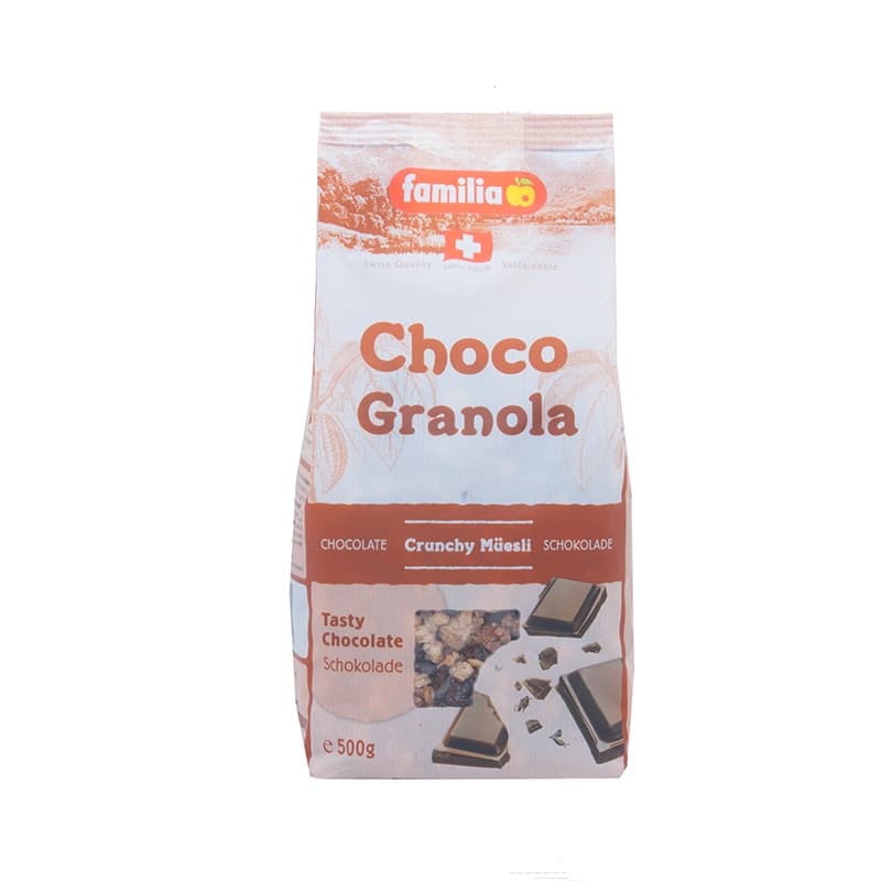 Familia choco Granola แฟมิเลีย ช็อกโก กลาโนล่า รสช็อกโกแลต 500 ก. รูปที่ 2