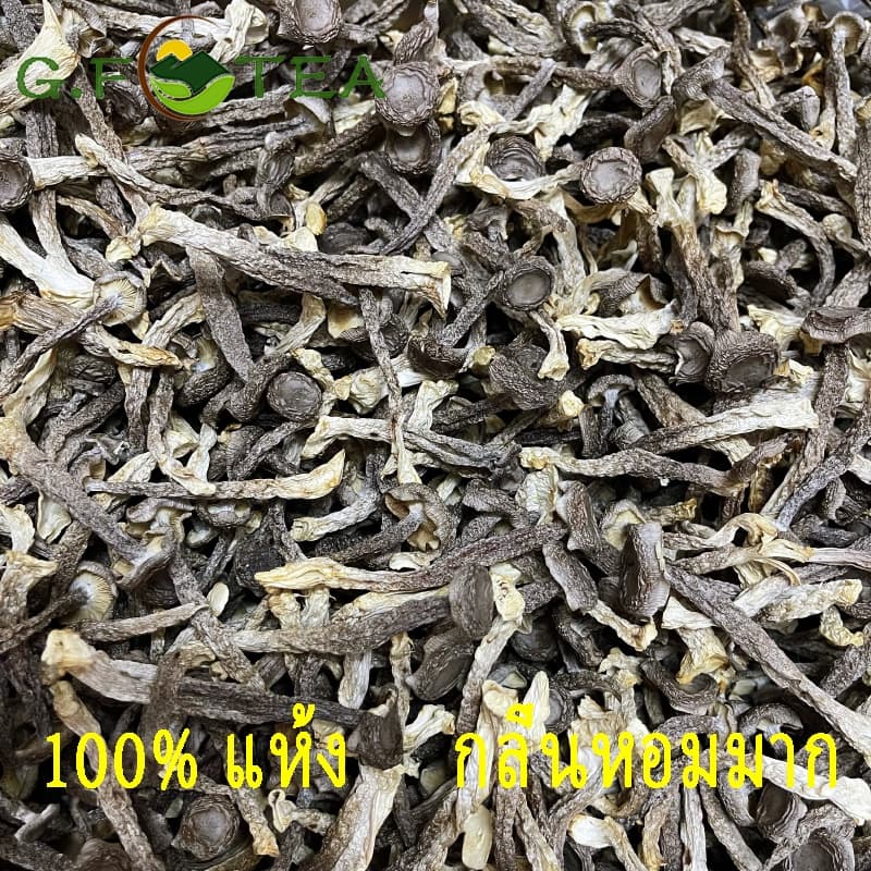 เห็ดกำมะหยี่แห้ง อบแห้ง100% เกรดซูเปอร์ 特级 鹿茸菇 鲜香味十足 รูปที่ 4