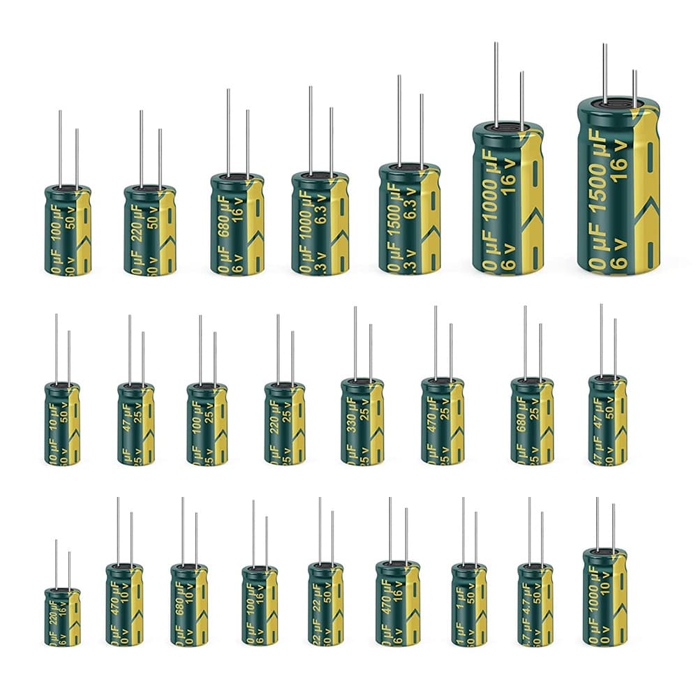 ไทย ตัวเก็บประจุ ความถี่สูง 16V 25V50V Low ESR Capacitor 100uF 220uF 330uF 470uF 1000uF 2200uF คละยี่ห้อ 105องศา เอลน่า รูปที่ 3