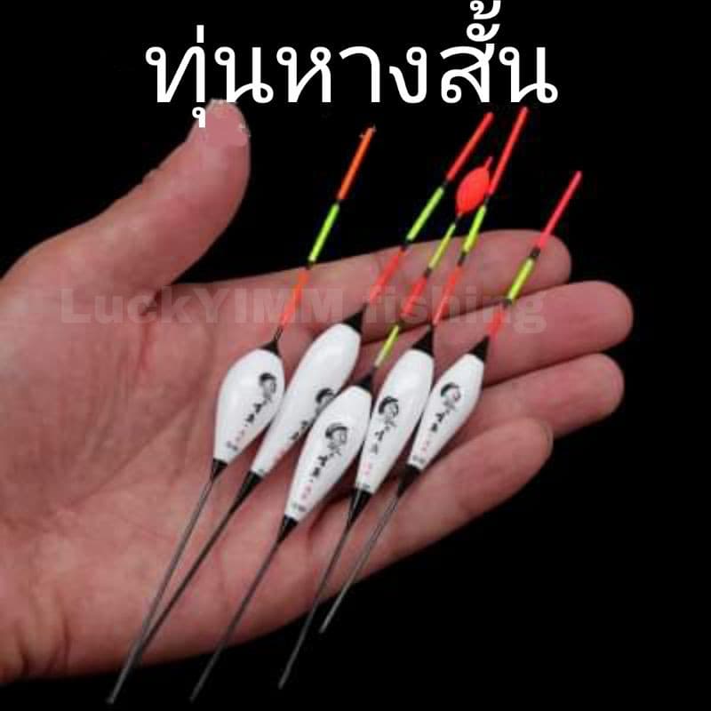 ทุ่นตกปลา ทุ่นQ ทุ่นชิงหลิว สปิ๋ว หางสั้นหนา มี 8 แบบให้เลือก รูปที่ 1